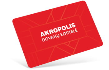 25 € ir 50 € „AKROPOLIO“ dovanų čekis 