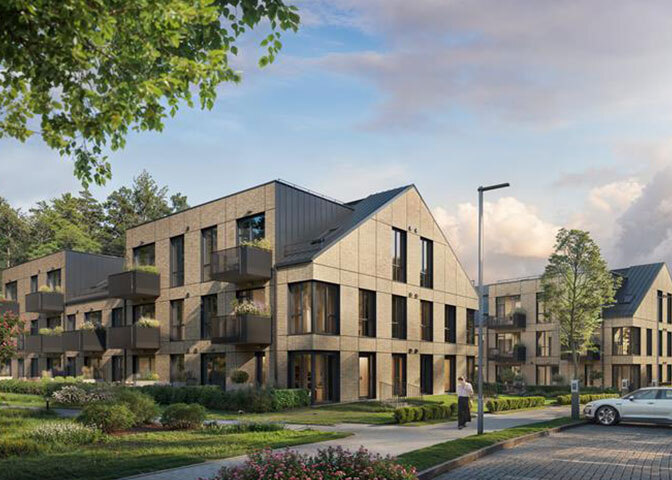 New project apartment building MOSSO