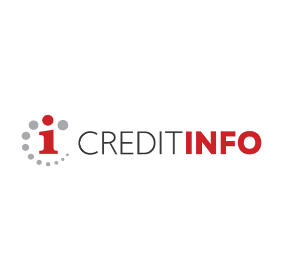 Creditinfo Lithuania company logo on a white background.