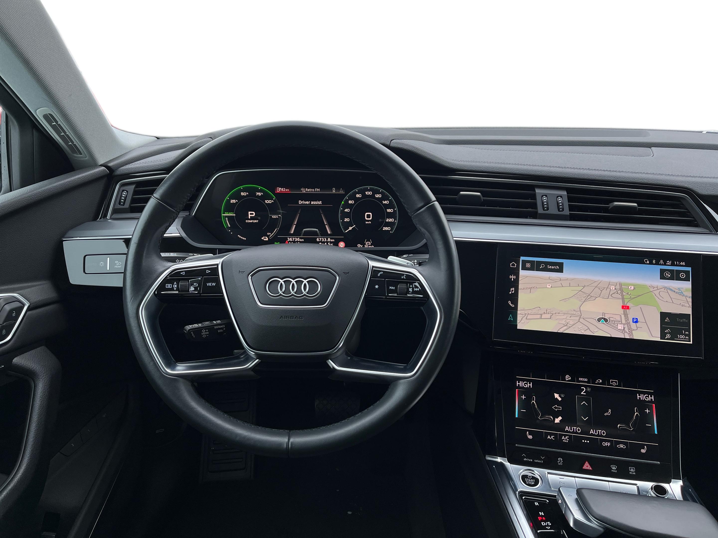 Car: Audi E-TRON 50