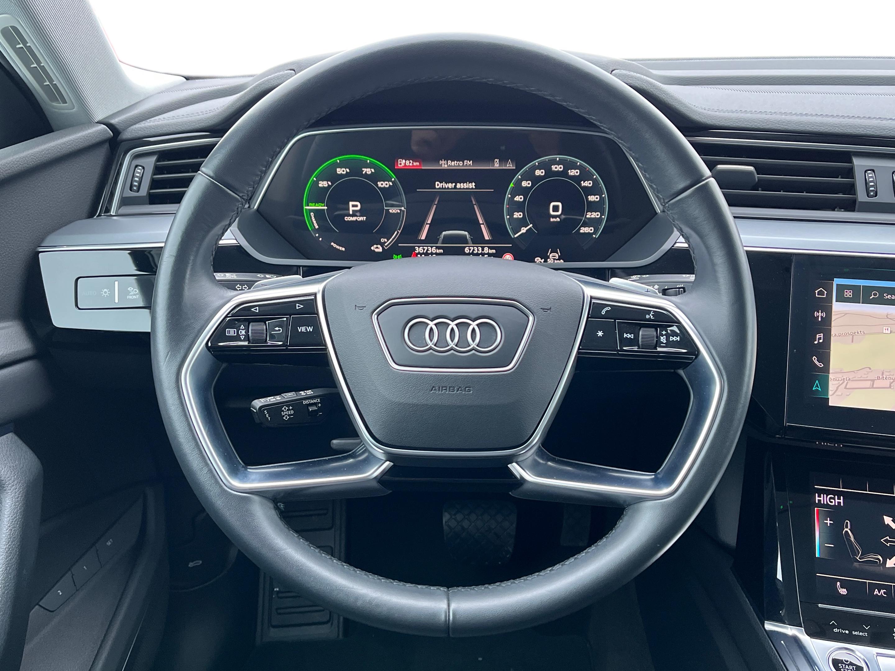 Car: Audi E-TRON 50