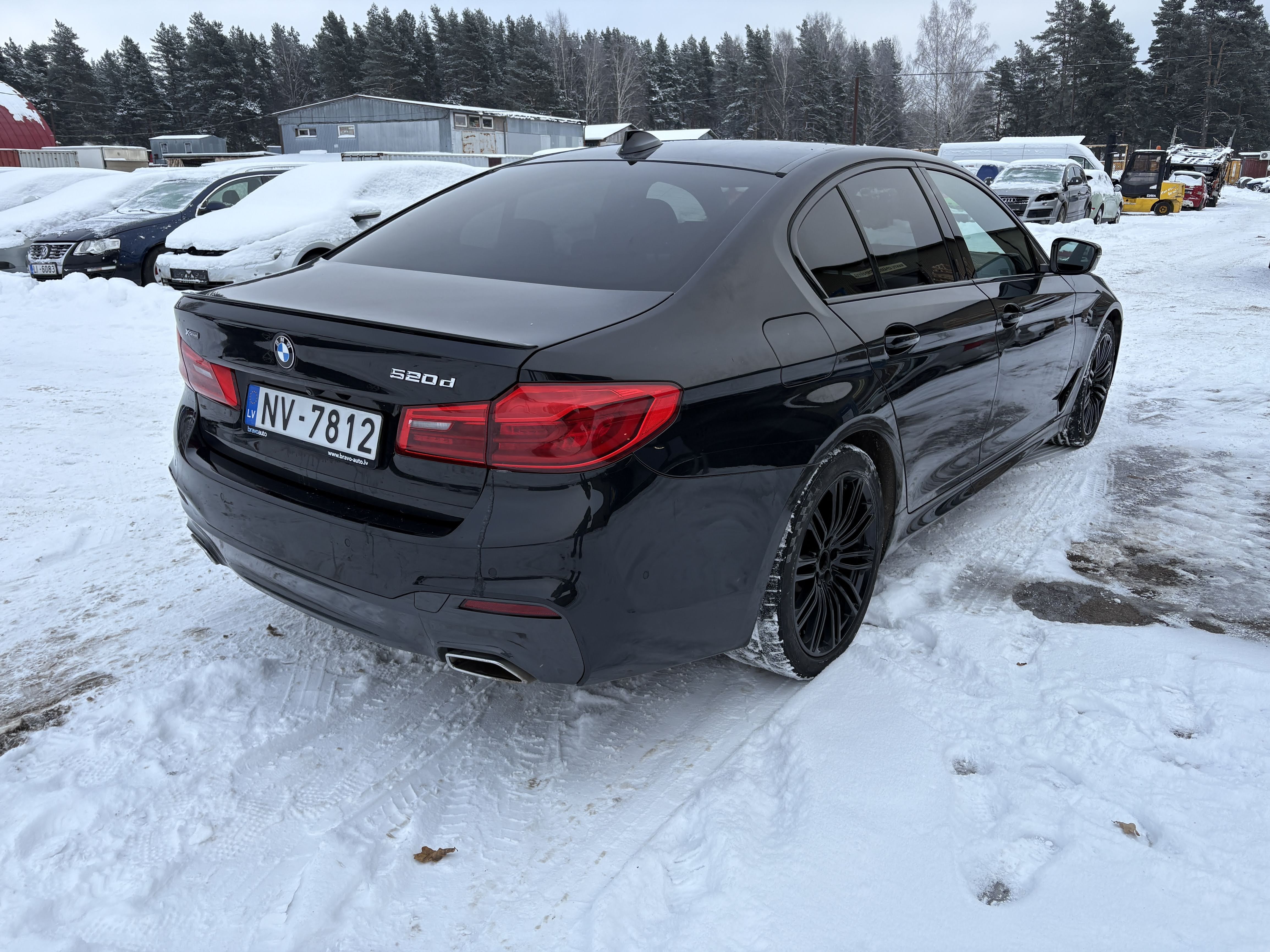 Lengvasis automobilis: BMW 520 d xDrive