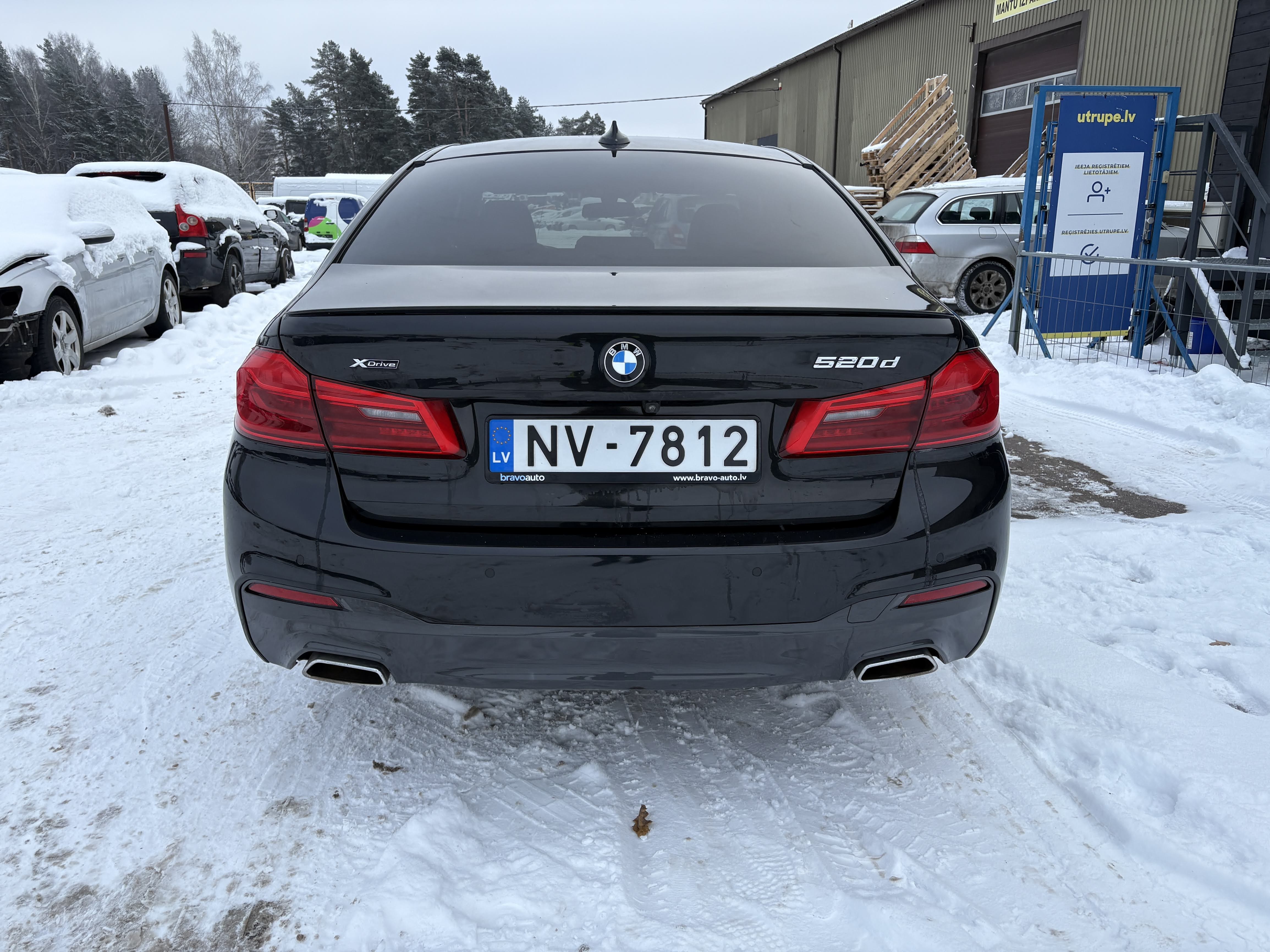 Lengvasis automobilis: BMW 520 d xDrive